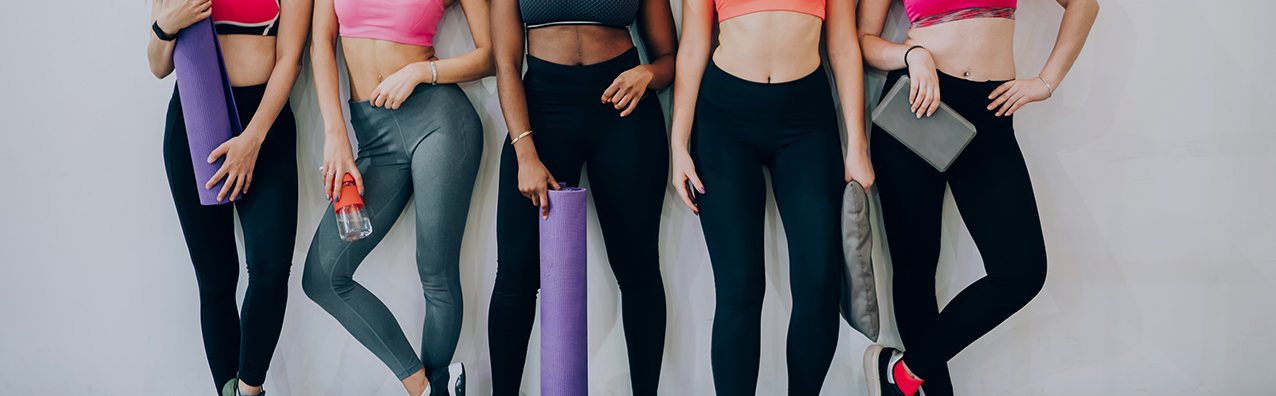 Personalizados para ropa deportiva de mujer
