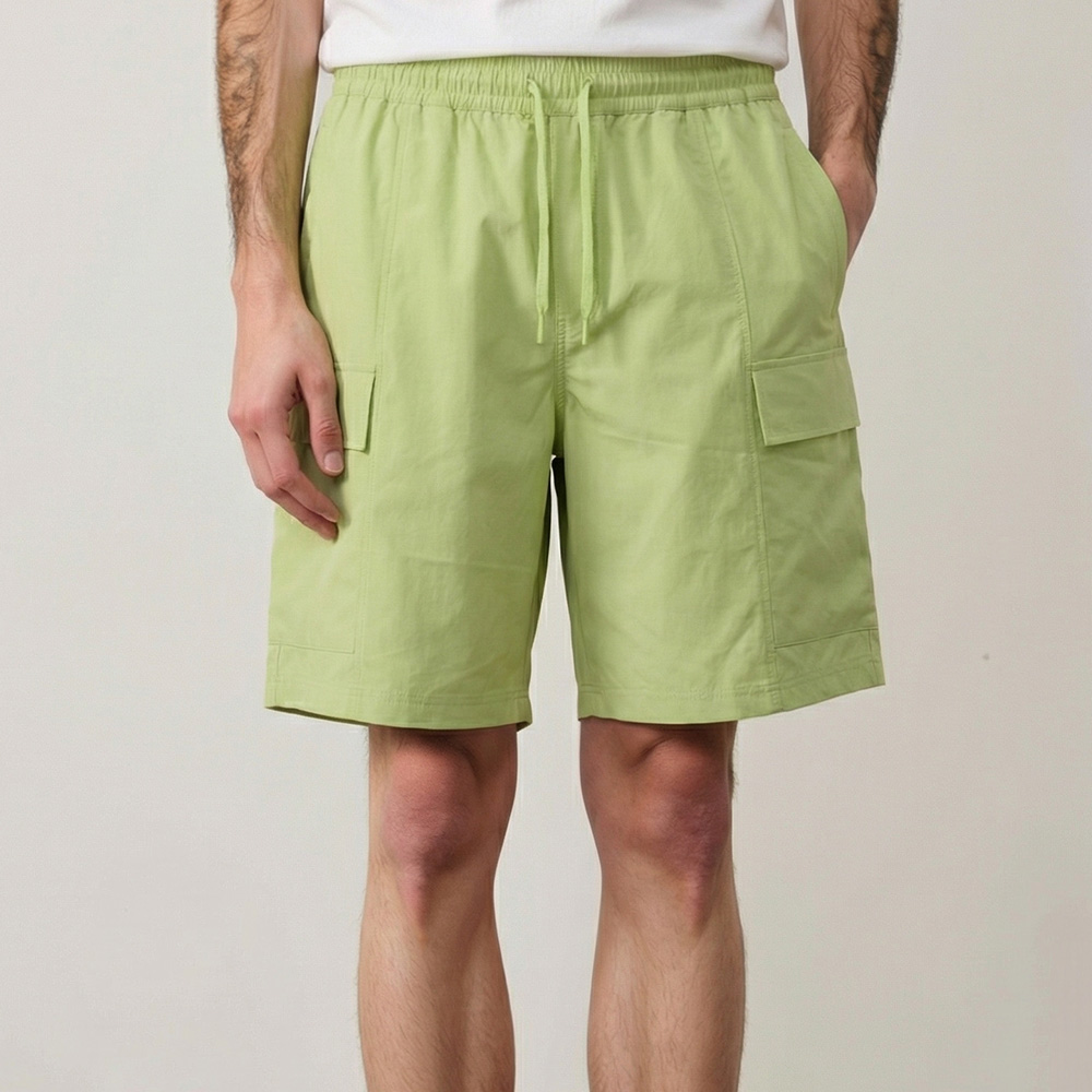 Pantalones cortos de bolsillo de secado rápido para hombre