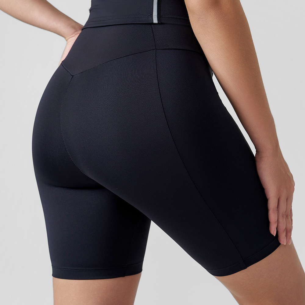 Pantalones cortos estructurados de cintura alta