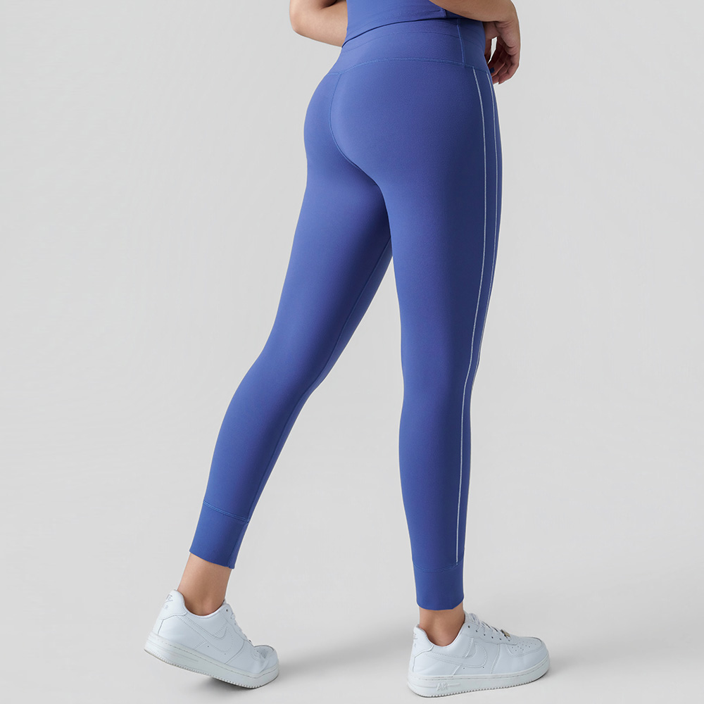Pantalones de yoga con cordón de cintura alta