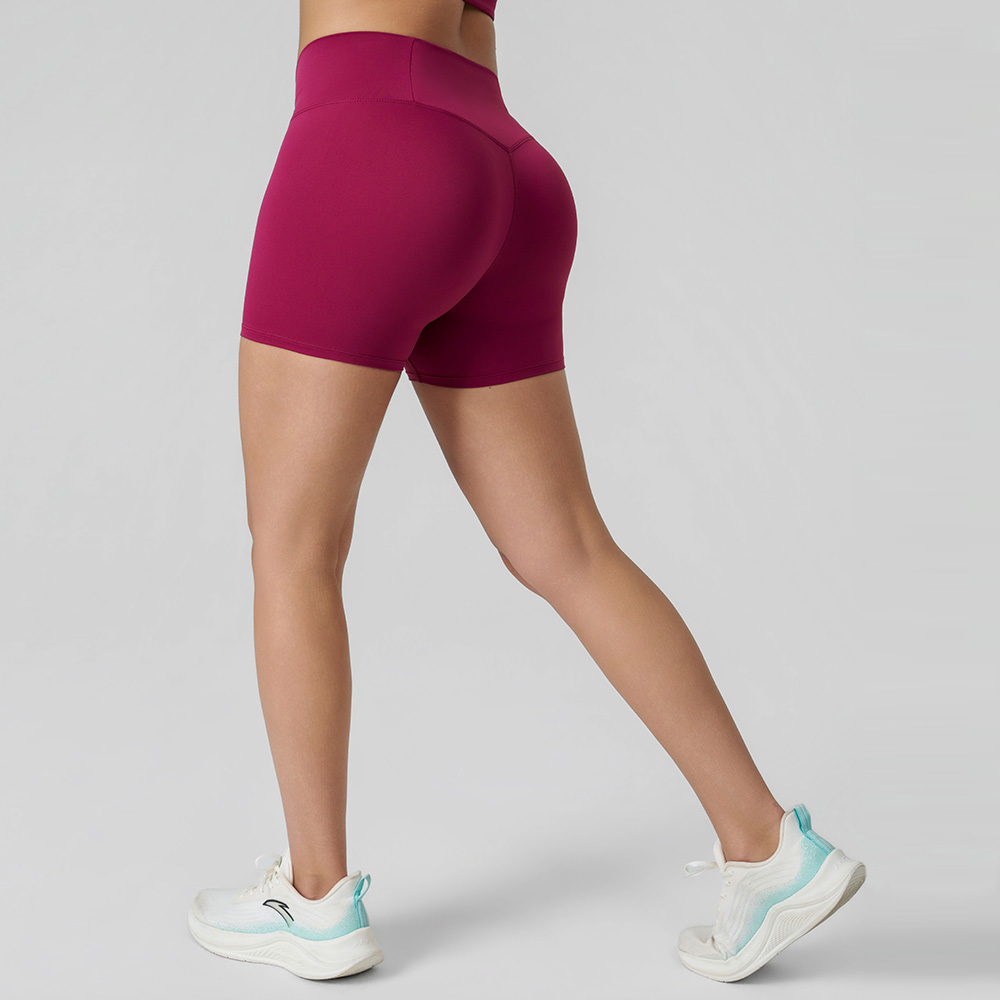 Pantalones cortos deportivos con paneles de cintura alta